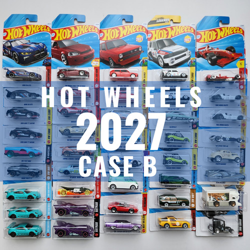 Hot wheels 2027 new case - hot,