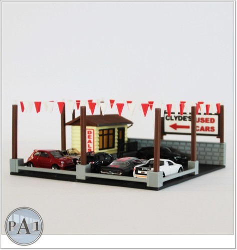 Used car dealer - 1:64,