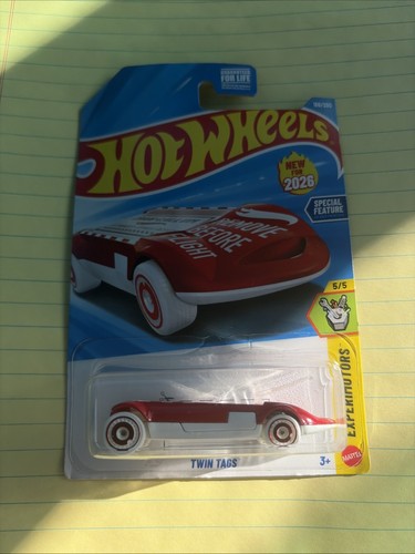 Hot wheels twin tags - wheels,