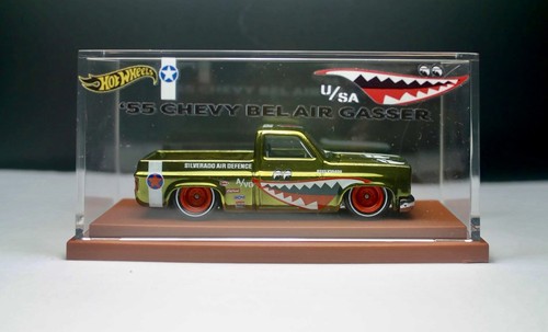 Hot wheels silverado olive - 83,