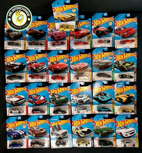 Hot wheels sports cars - hot,