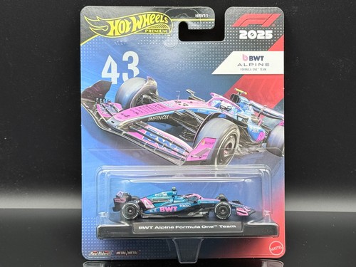 Hot wheels bwt alpine team - wheels, f1