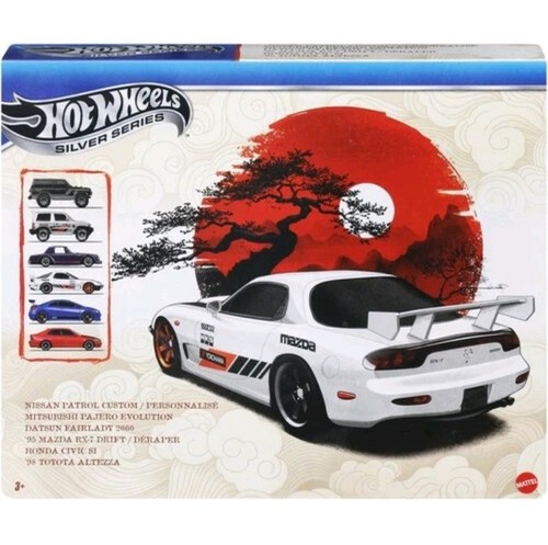 Hot wheels silver - 1:64,