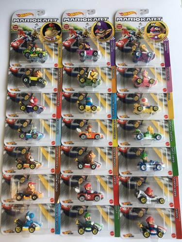 Hot wheels mario kart cars - wheels,
