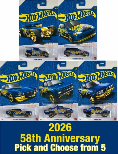 Hot wheels 2026 58th - wheels,