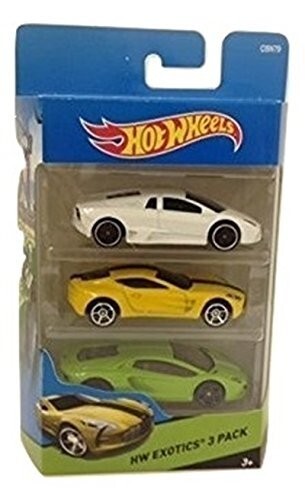 Hot wheels exotics pack - exotics, 3