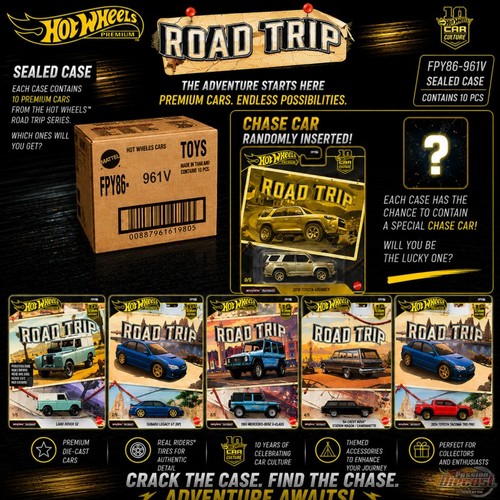 Hot wheels 2026 road trip - 2026,